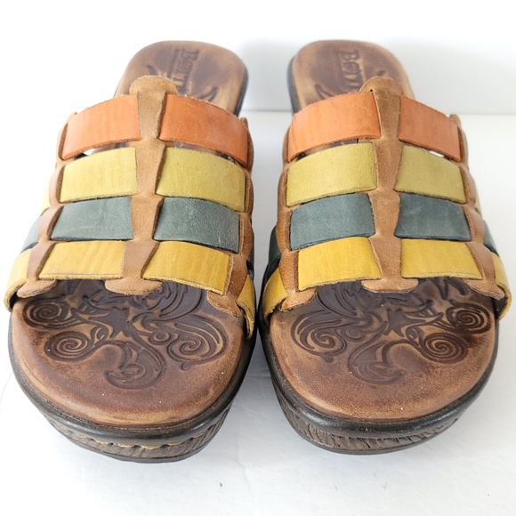 BORN Lolo wedge sandals - Picture 4 of 8